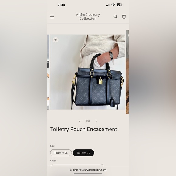 Authentic Louis Vuitton Toiletry 19 - Picture 14 of 14